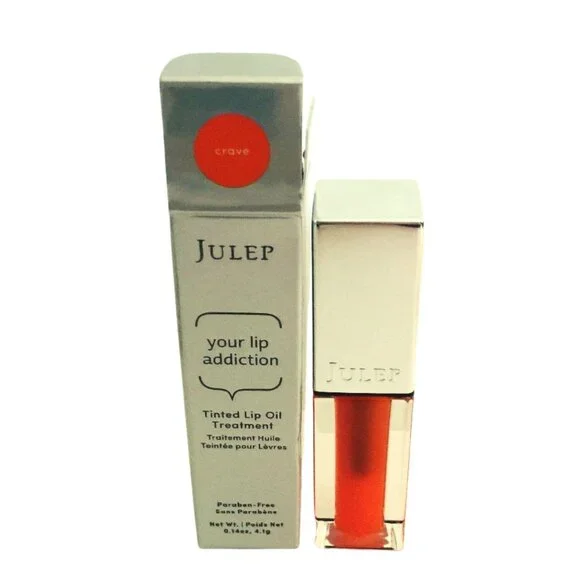 Julep Your Lip Addiction Tinted Lip Oil In Crave - Paraben Free - Picture 3 of 4